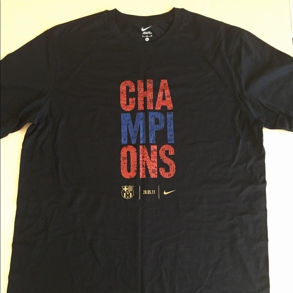 2011 Champions League Barça commemorative T-shirt - Picture 1 of 4